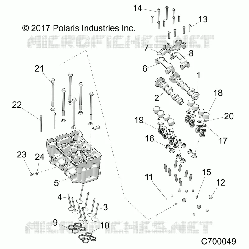 ZYLINDER HEAD AND VALVES