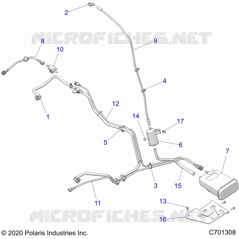 KRAFTSTOFFSYSTEMS, FUEL LINES, EVAP