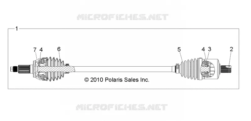 ANTRIEB, FRONT HALF SHAFT
