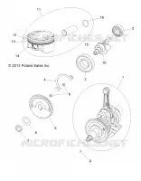 MOTOR, KURBELWELLE, PISTON AND BALANCE SHAFT