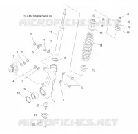 FRONT SUSPENSION STREBE