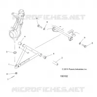 SUSPENSION, A-ARM AND STREBE MOUNTING
