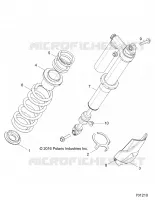 SUSPENSION, FEDER MOUNTING