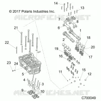 ENGINE, ZYLINDERKOPF AND VALVES