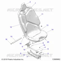 SITZ ASM.- Z22RAE92AD/AJ (C2689862)