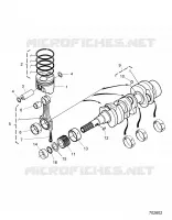 ENGINE, PISTON AND KURBELWELLE