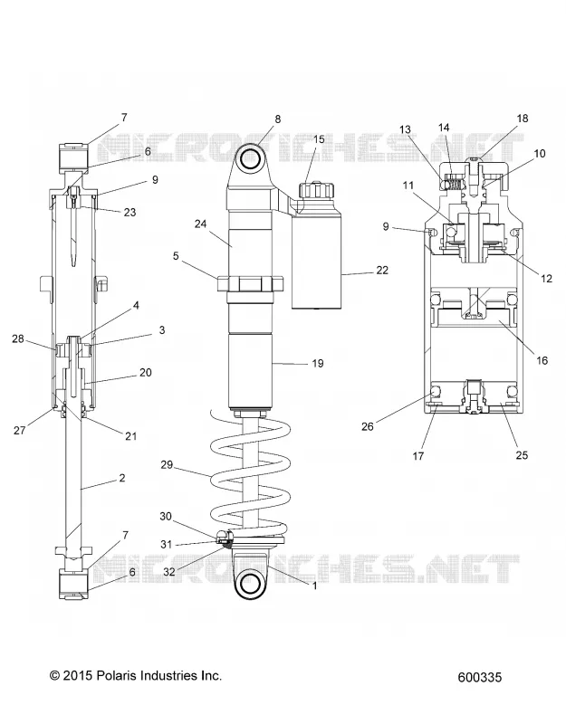 SUSPENSION, FEDER TRACK (7044566)