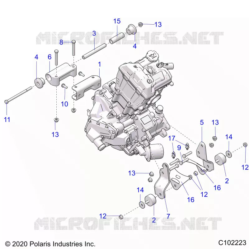 MOTOR, MOUNTING
