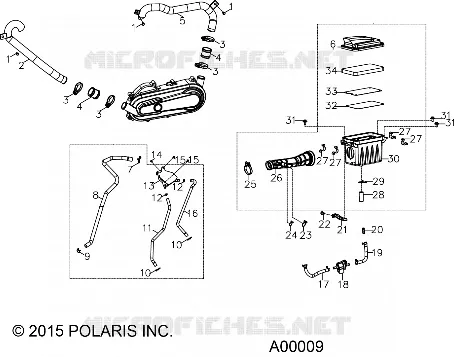 MOTOR, LUFTEINLASS SYSTEM