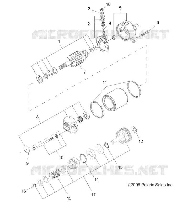MOTOR, ANLASSER