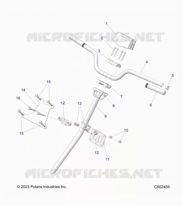LENKUNG, H-BAR, LENKUNG POST, GRIPS
