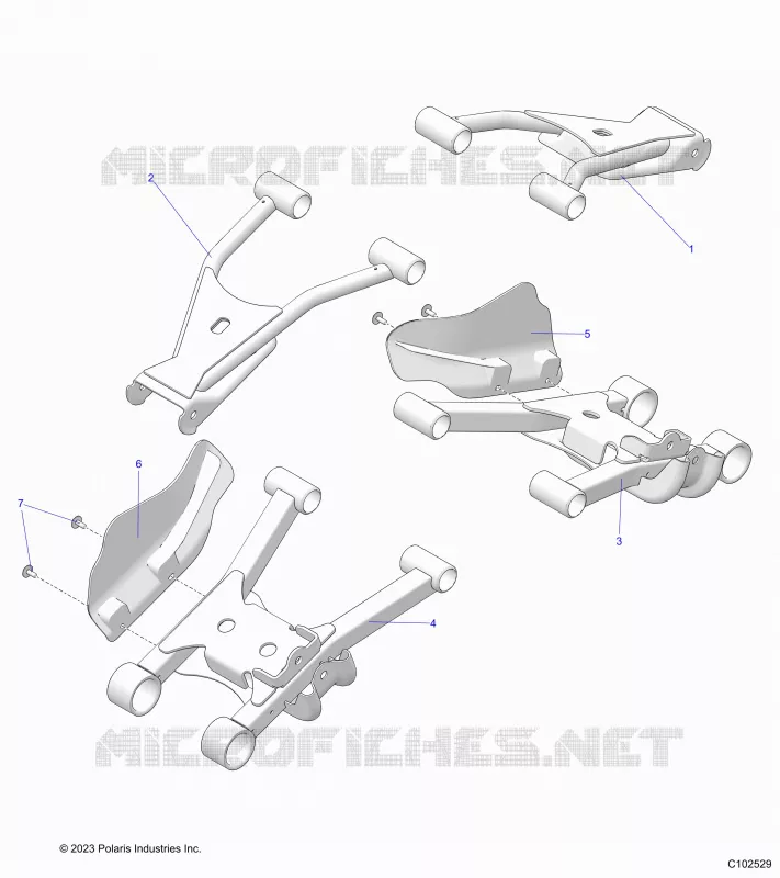 HINTERRADAUFHÃ„NGUNG CONTROL ARMS