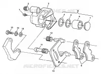 FRONT BREMSE XPRESS 300 W98CA28C (4945364536B009)