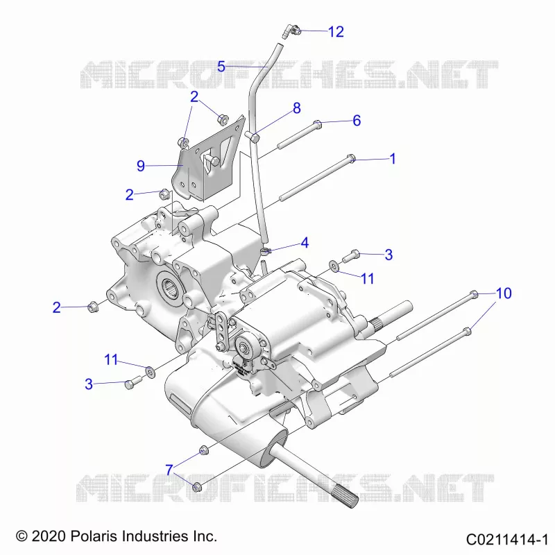 ANTRIEB, MAIN GEARCASE MOUNTING