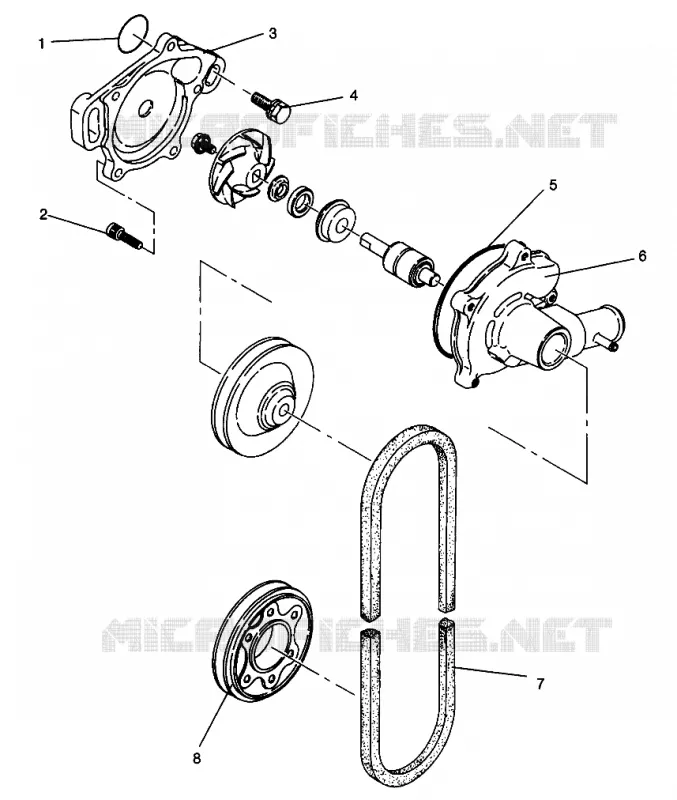 WASSERPUMPE XLT 0966756 (4933823382C007)