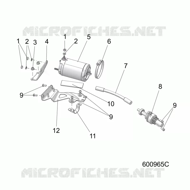 ANLASSER MOTOR