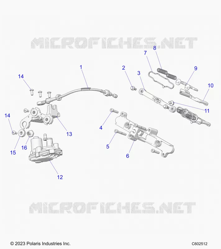 ENGINE, AUSPUFFKLAPPE ASM. AND ACTUATOR