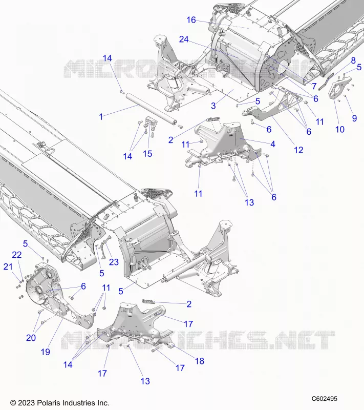 CHASSIS, BULKHEAD ASM.