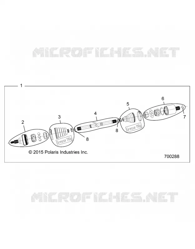 ANTRIEB, HALF SHAFT, REAR (TO 12/1/2018)