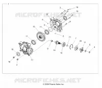 ANTRIEB, REAR GEARCASE INTERNALS