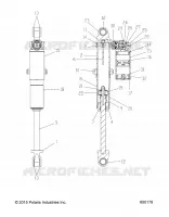 HINTER TRACK SHOCK, HI LO ADJ., SNOW CHECK (7044383)