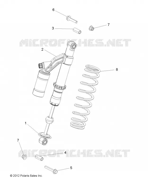 SUSPENSION, FEDER, MOUNTING