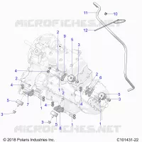ENGINE, ÃŒBERTRAGUNG MOUNTING & LONG BLOCK