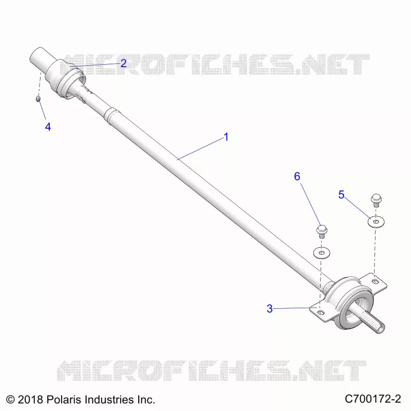 ANTRIEB, REAR PROP SHAFT