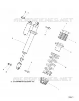 SUSPENSION, FRONT SHOCK MOUNTING