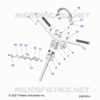 UPPER LENKEN & HANDLEBAR ASM.