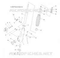 SUSPENSION, FRONT STRUT