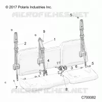 SITZ BELT AND MOUNTING