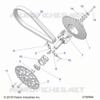 ANTRIEB, CLUTCH, SECONDARY