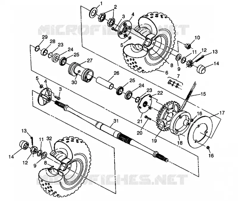 HECKANTRIEB Sport 400L W98BA38C (4947234723C001)