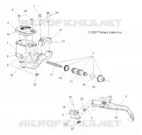 VORDERBREMSE LEVER AND MASTER CYLINDER
