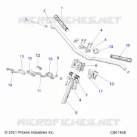 UPPER LENKEN & HANDLEBAR ASM.