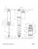 SUSPENSION, SCHOCK, IFS W/RESERVOIR
