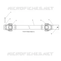 DRIVE TRAIN, FRONT KARDANWELLE