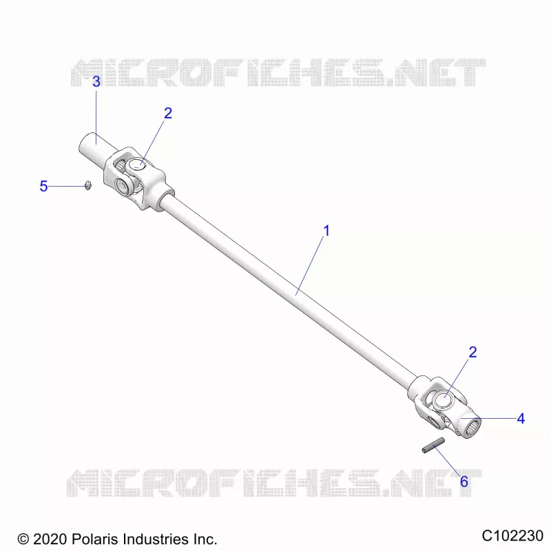 ANTRIEB, FRONT PROP SHAFT