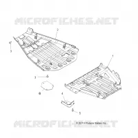 BODY, SKID PLATES