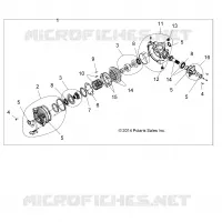 ANTRIEB, FRONT GEARCASE INTERNALS