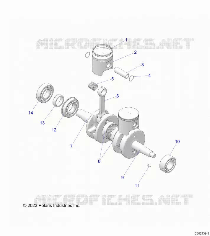 ENGINE, PISTON AND KURBELWELLE