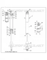 SUSPENSION, FRONT SHOCK INTERNALS