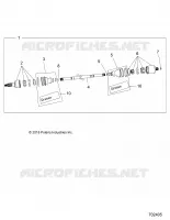 ANTRIEB, REAR DRIVE SHAFT