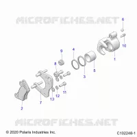 VORDERBREMSE CALIPER