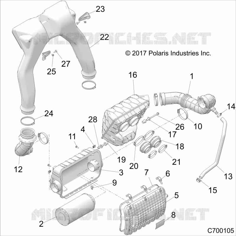 ENGINE, LUFTEINLASS SYSTEM