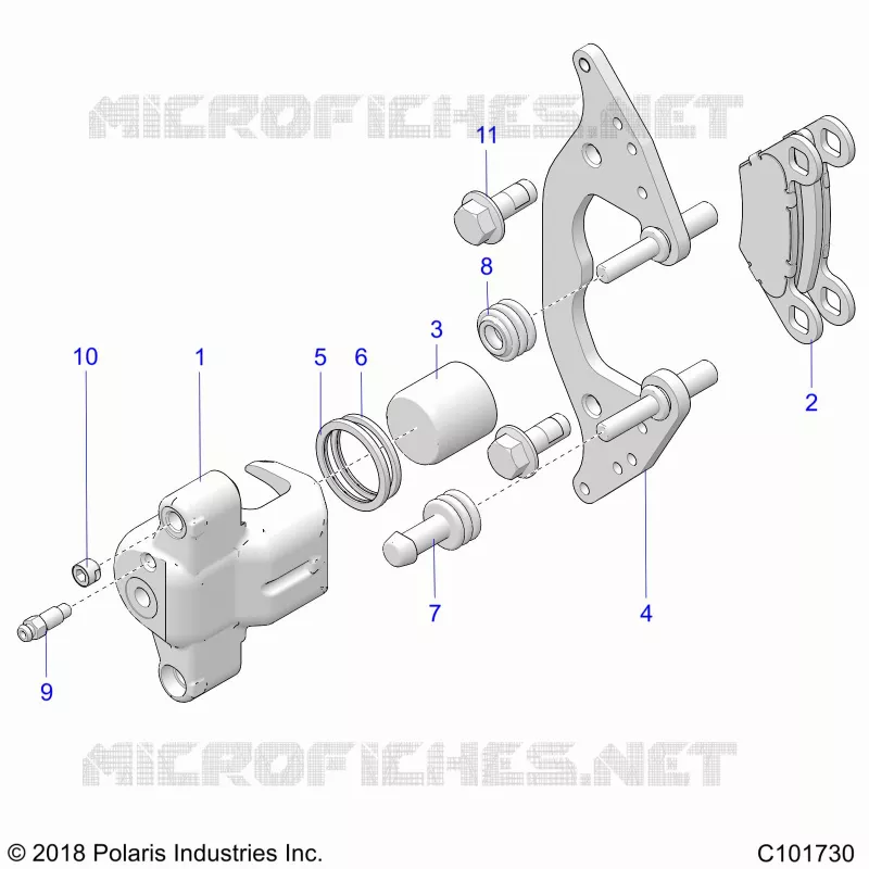 VORDERBREMSE CALIPER