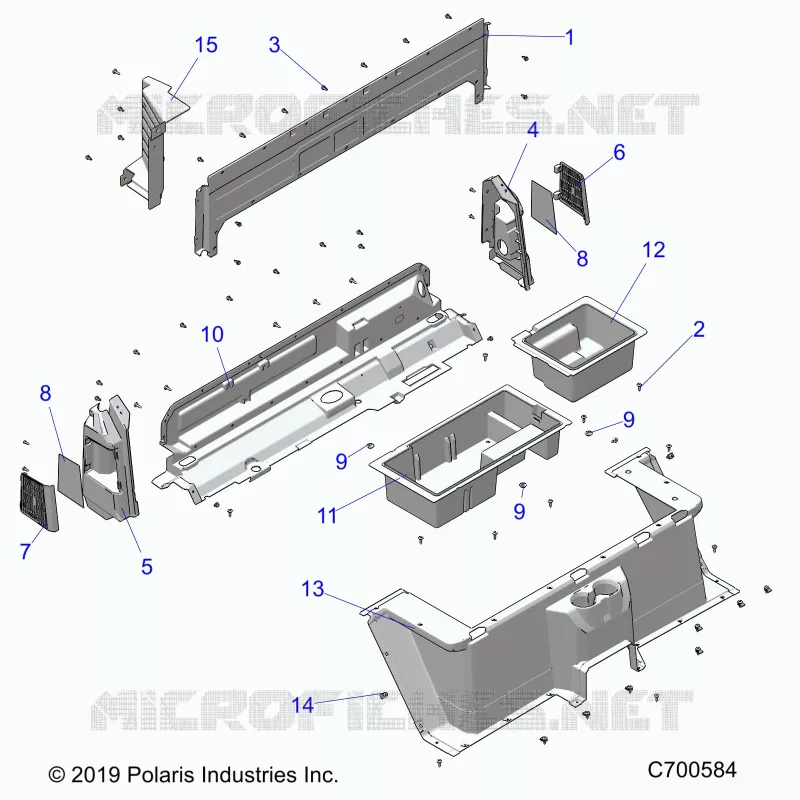KAROSSERIE HINTEN CLOSEOFF, AND FENDERS