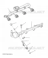 MOTOR, EINSPRITZDÜSE RAIL