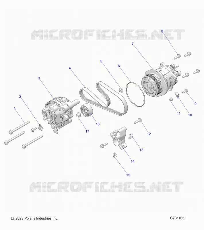ENGINE, GENERATOR AND COMPRESSOR